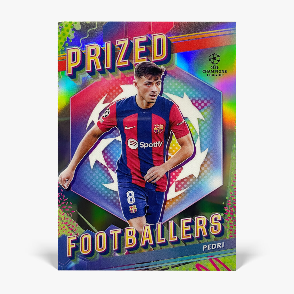 2023-24 Topps Finest UCC - Prized Footballers - Pedri