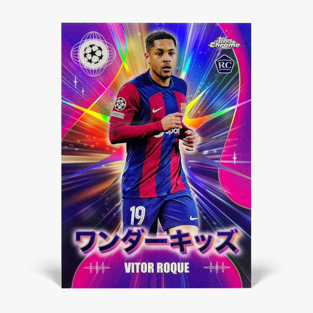 2023-24 Topps Chrome UCC Japan - Wonderkids - Vitor Roque