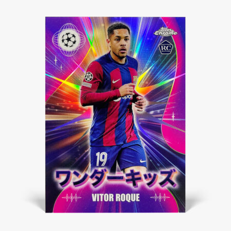 2023-24 Topps Chrome UCC Japan - Wonderkids - Vitor Roque