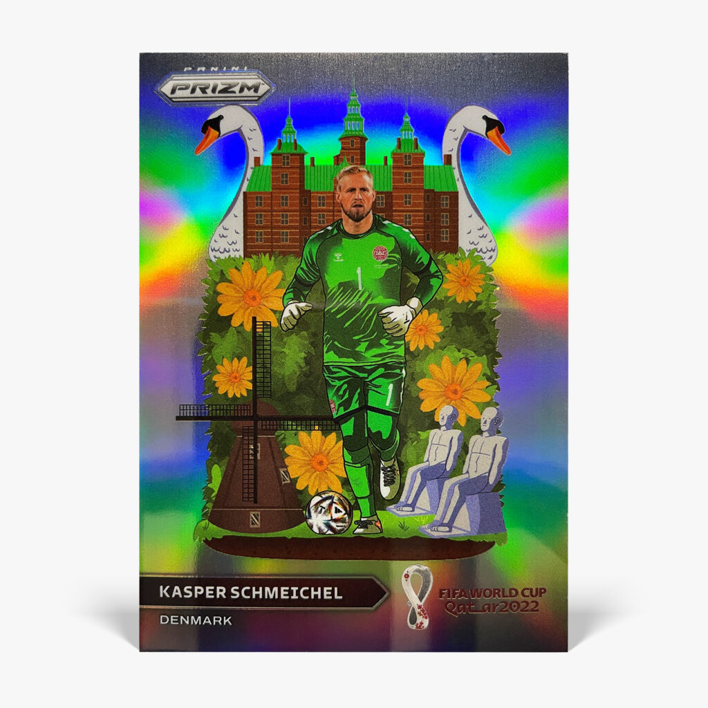 2022 Panini Prizm W/C Qatar - National Landmarks - Kasper Schmeichel