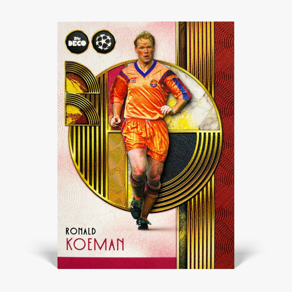 2025-26 Topps Deco UCC - Legends - Ronald Koeman