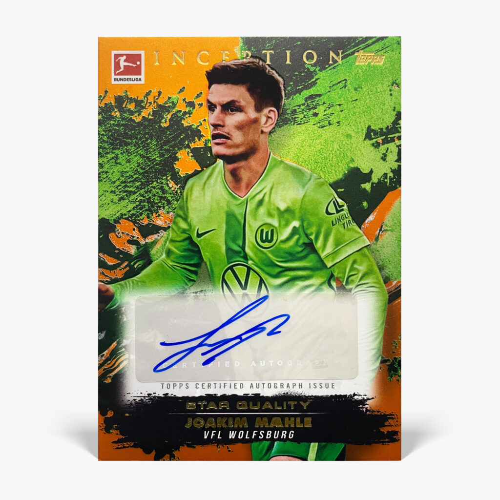 2024-25 Topps Inception Bundesliga - Joakim Mæhle Autograf /25
