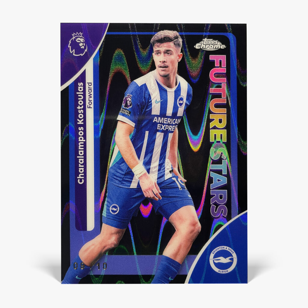 2025-26 Topps Chrome Premier League - Charalampos Kostoulas /10