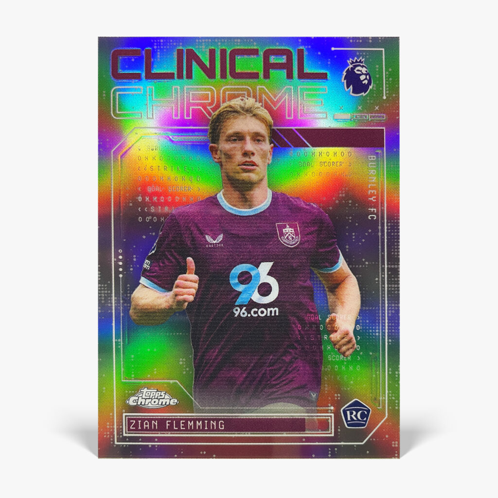 2025-26 Topps Chrome Premier League - Clinical Chrome - Zian Flemming