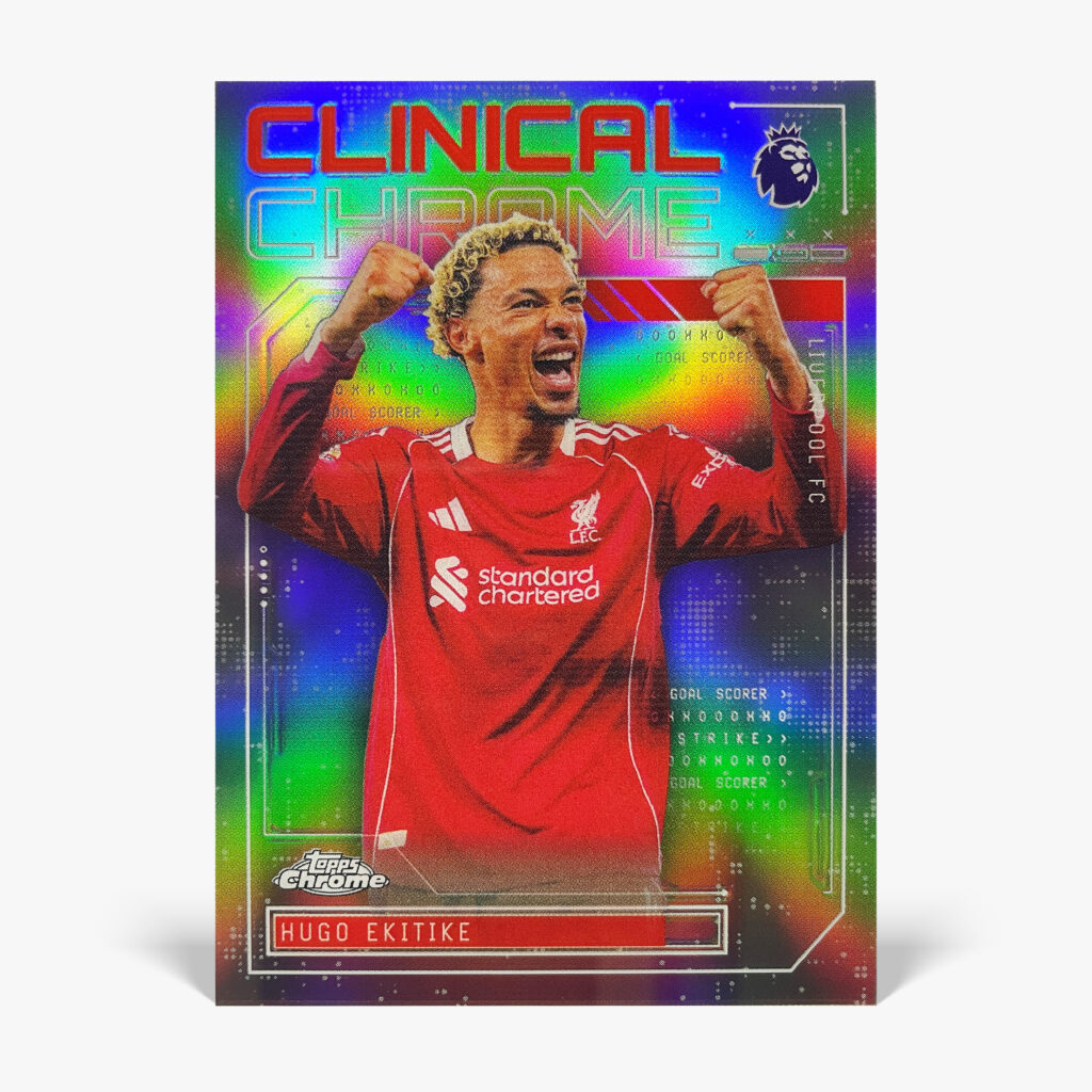 2025-26 Topps Chrome Premier League - Clinical Chrome - Hugo Ekitike