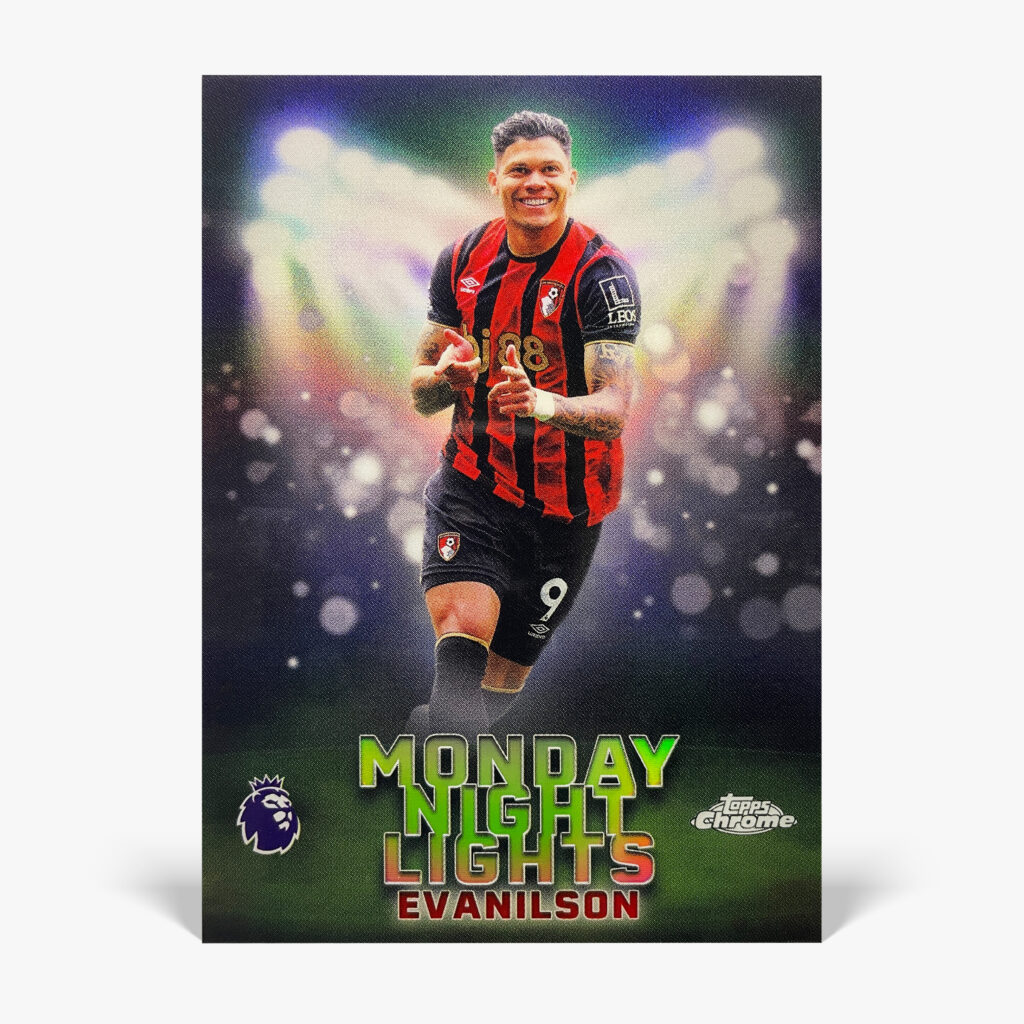 2025-26 Topps Chrome Premier League - Monday Night Lights - Evanilson