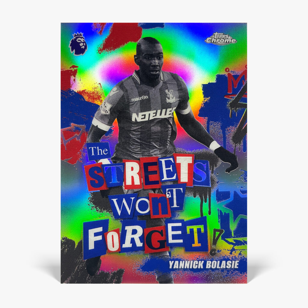 2025-26 Topps Chrome Premier League - The Streets Won't Forget - Yannick Bolasie