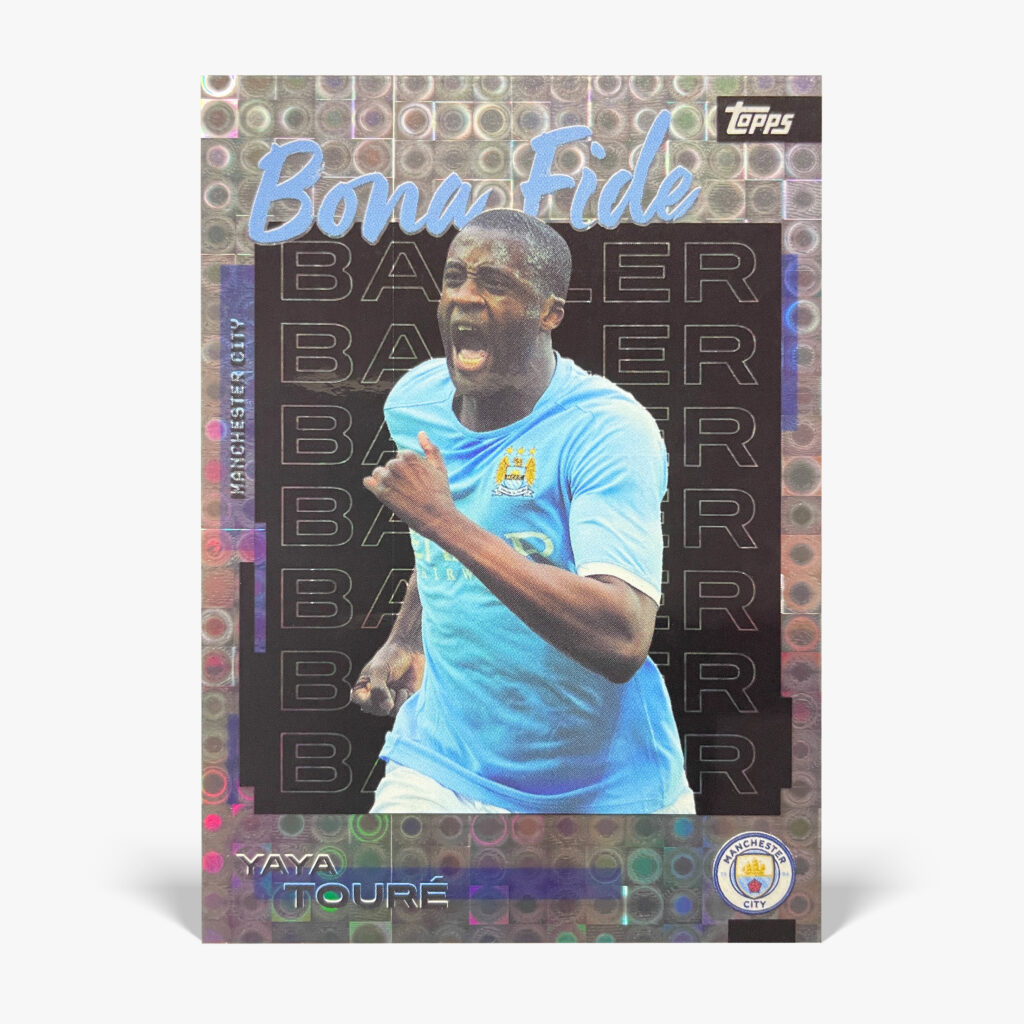 2025-26 Topps Team Set Manchester City - Bona Fide Baller (Halo) - Yaya Touré