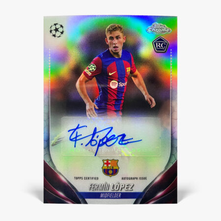 2023-24 Topps Chrome UCC - Fermín López Autograf