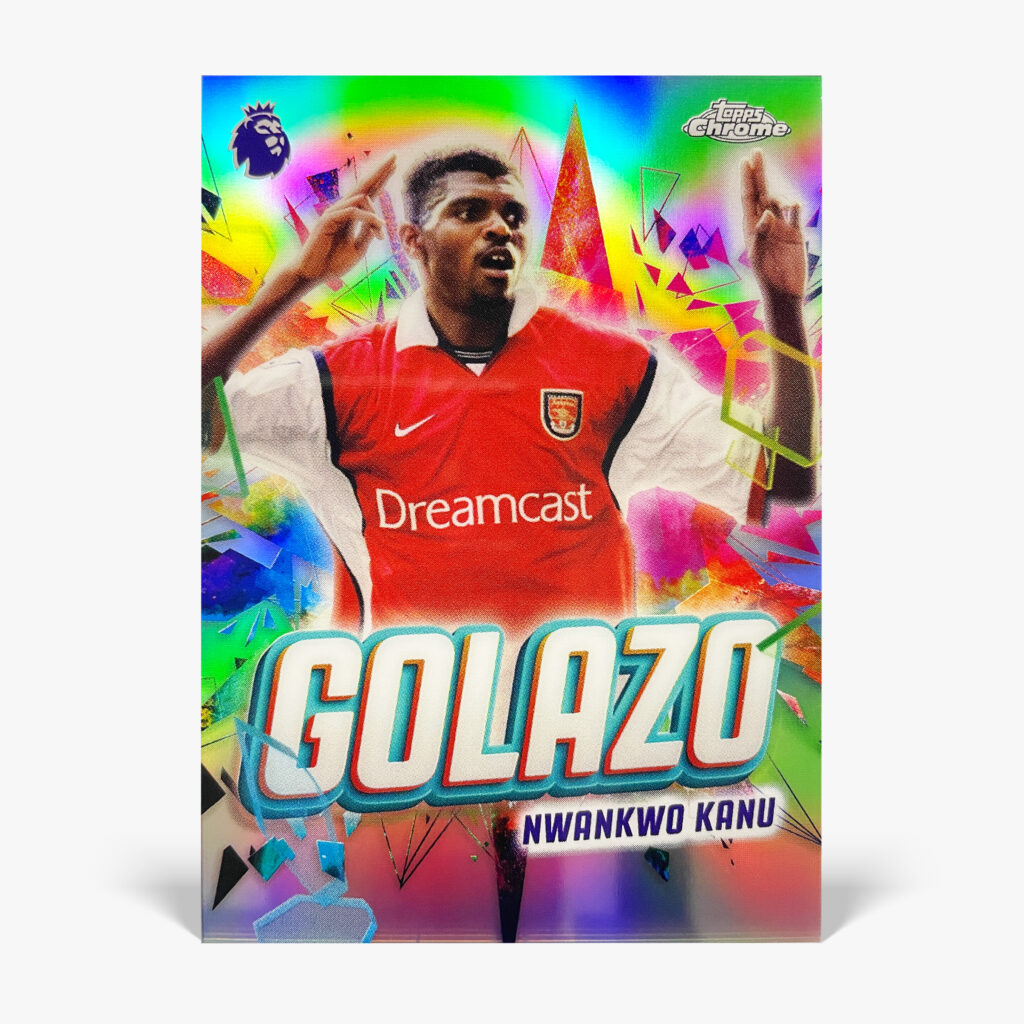 2025-26 Topps Chrome Premier League - Golazo - Nwankwo Kanu