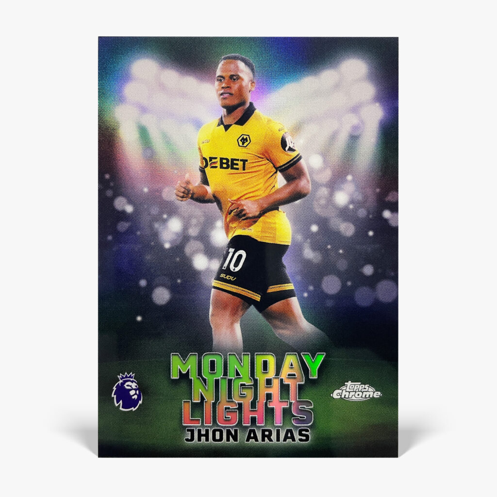 2025-26 Topps Chrome Premier League - Monday Night Lights - Jhon Arias