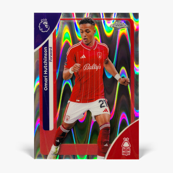 2025-26 Topps Chrome Premier League - RayWave - Omari Hutchinson