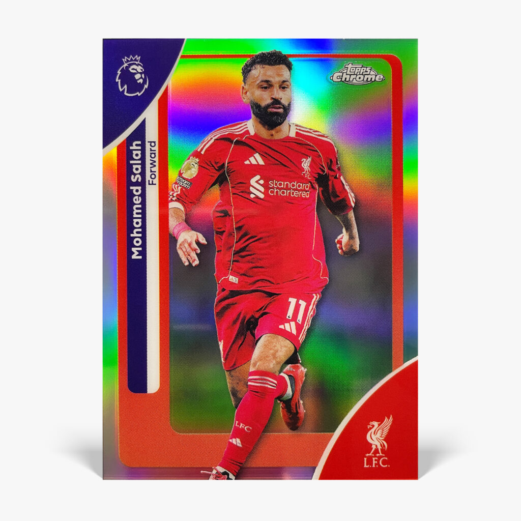 2025-26 Topps Chrome Premier League - Refractor - Mohamed Salah