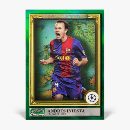 2022-23 Topps Stadium Club Chrome UCC - Legends of Europe - Andrés Iniesta /99