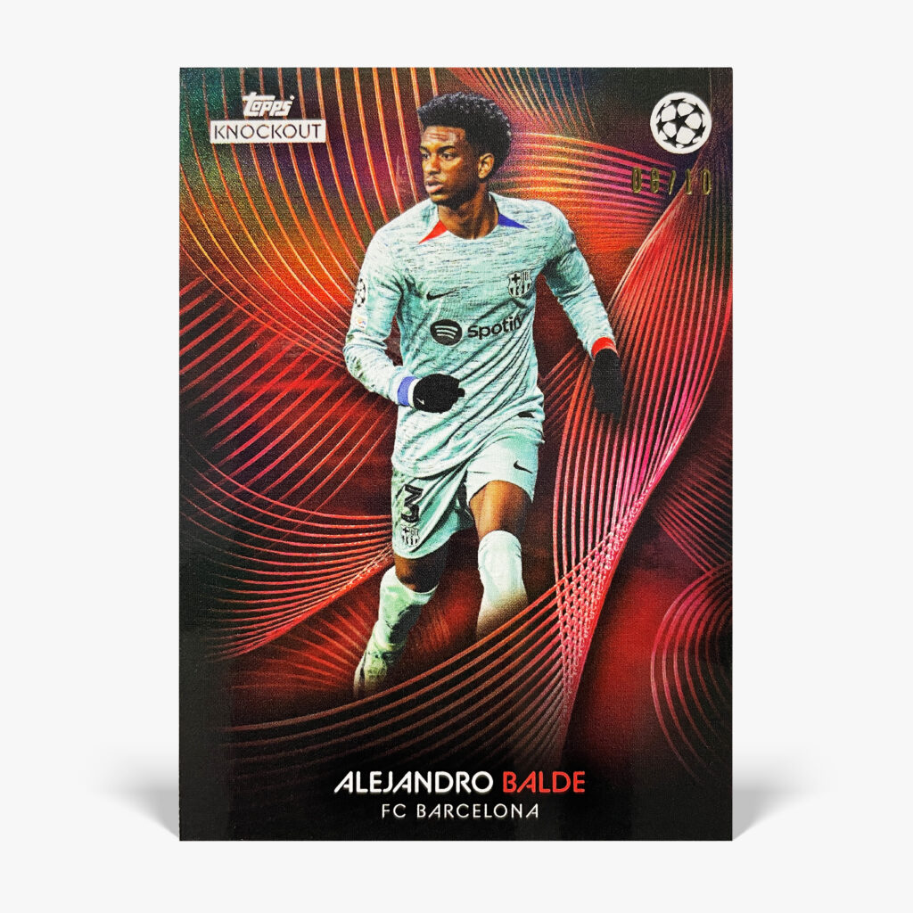2023-24 Topps Knockout UCL - Alejandro Balde /10