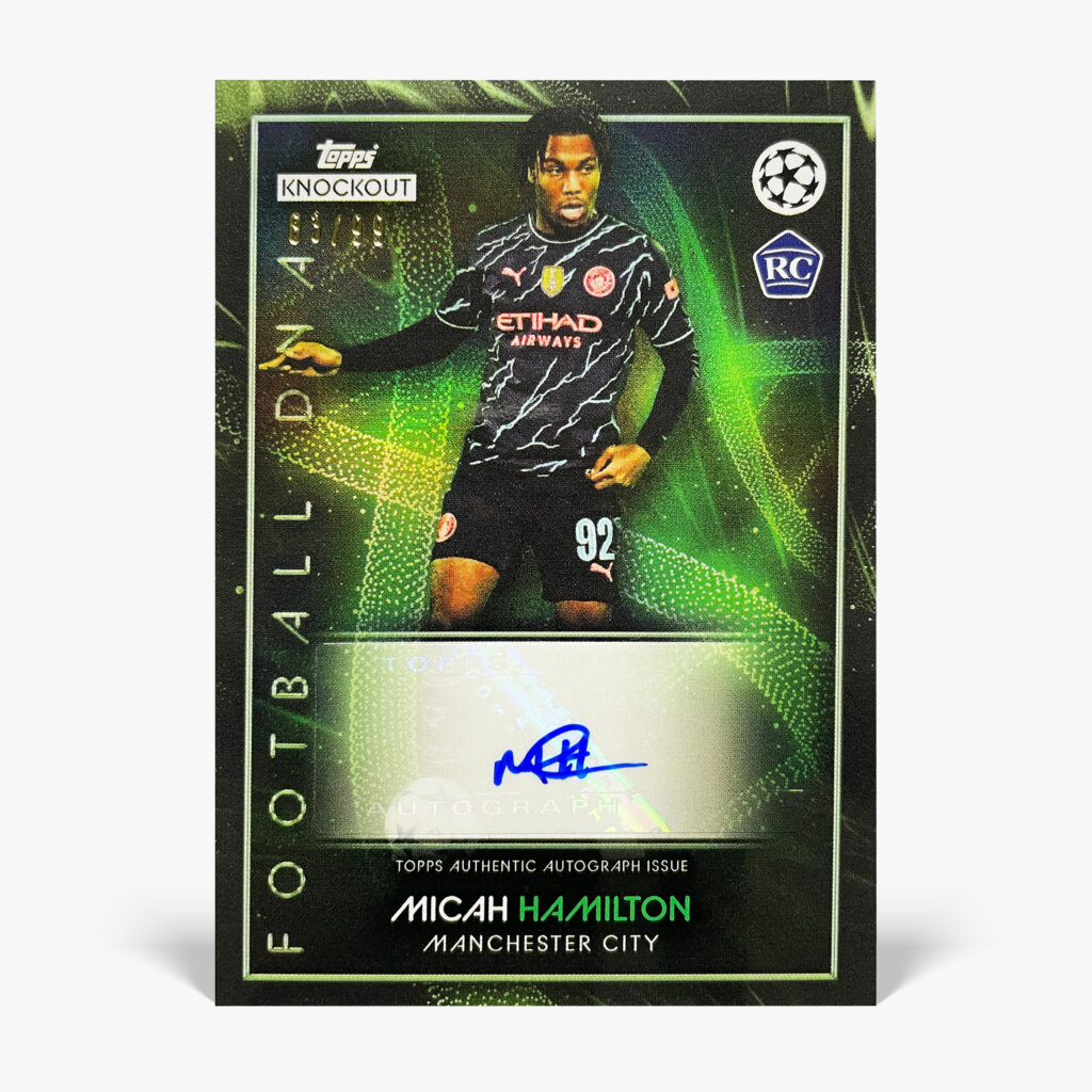 2023-24 Topps Knockout UCL - Micah Hamilton Autograf /99