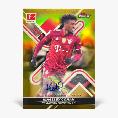 2021-22 Topps Finest Bundesliga - Kingsley Coman Autograf /25