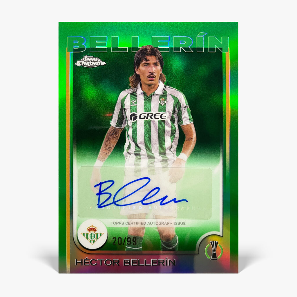 2024-25 Topps Chrome UCC - Héctor Bellerín Autograf /99