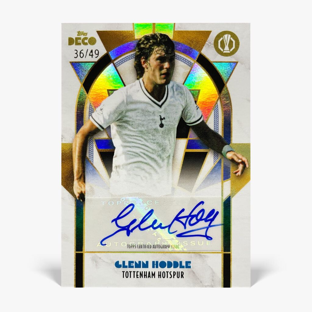 2024-25 Topps Deco UCC - Legends - Glenn Hoddle Autograf /49