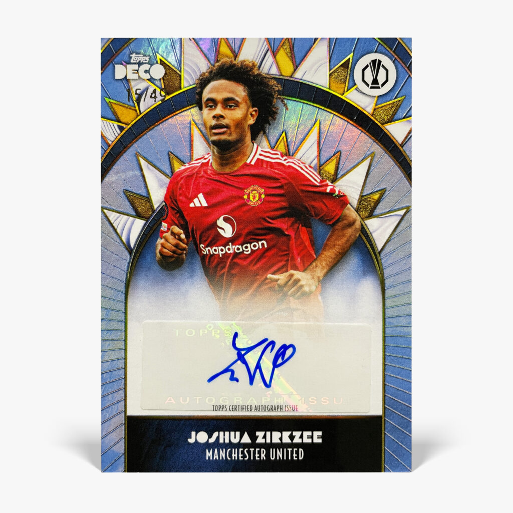 2024-25 Topps Deco UCC - Joshua Zirkzee Autograf /49