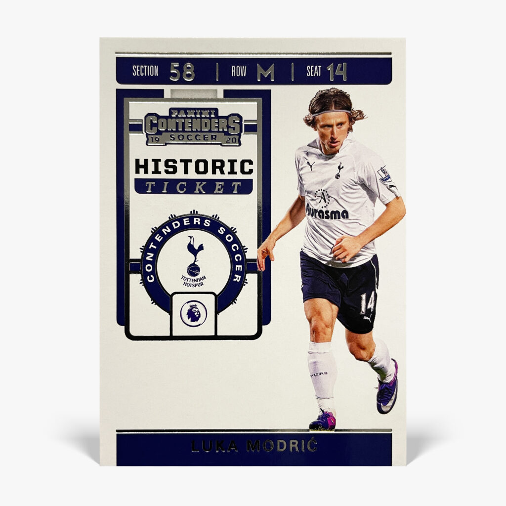 2019-20 Panini Chronicles Contenders - Historic Ticket - Luka Modrić