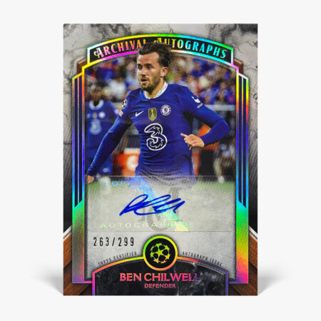 2022-23 Topps Museum Collection - Ben Chilwell Autograf /299