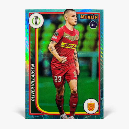 2023-24 Topps Merlin UCC - Aqua Prism - Oliver Villadsen