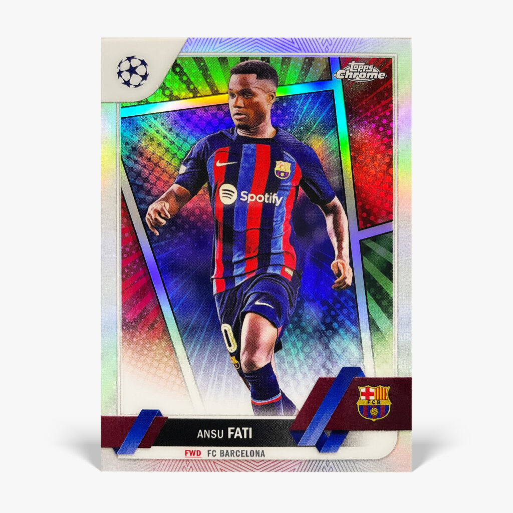 2022-23 Topps Chrome UCC - Hero Variation - Ansu Fati