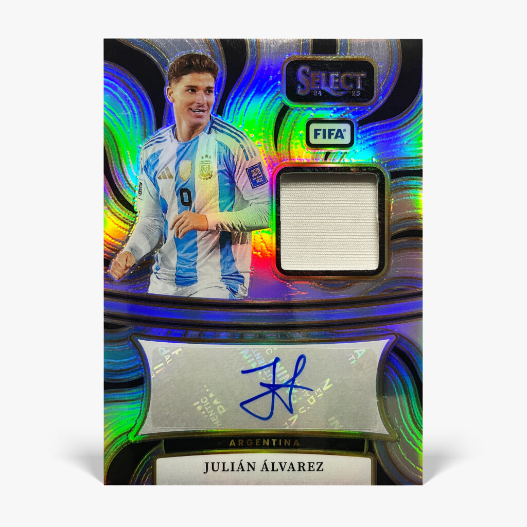 2024-25 Panini Select FIFA - Julián Álvarez Autograf Relic