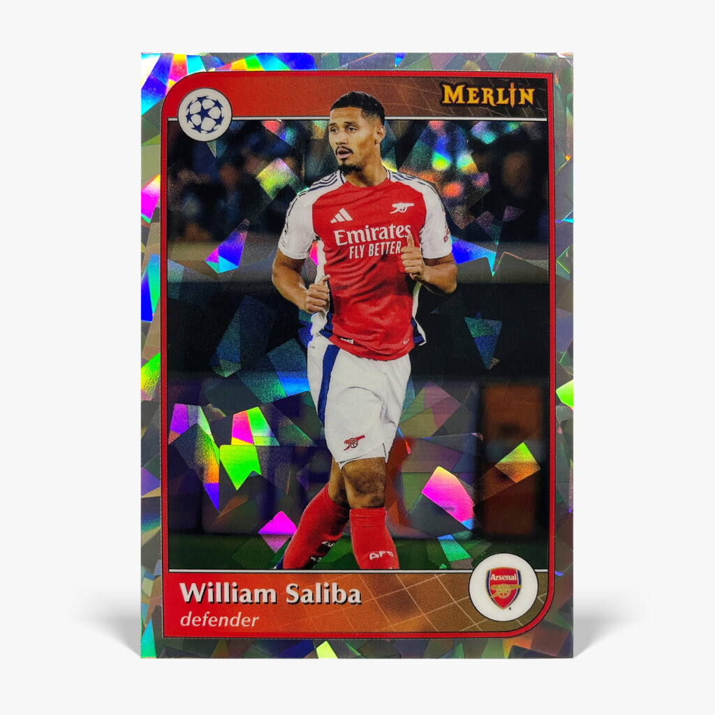 2024-25 Topps Merlin UCC - Atomic Refractor - William Saliba