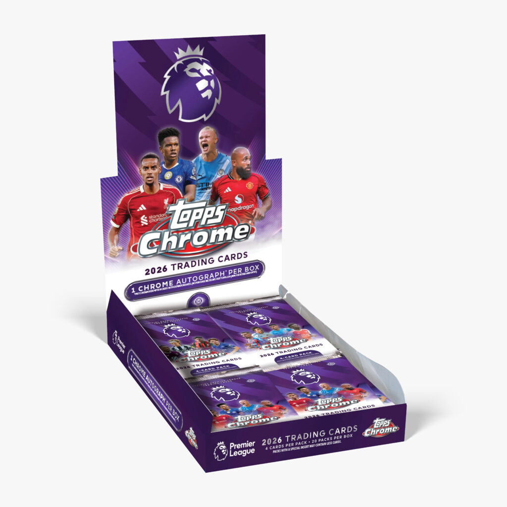 2025-26 Topps Chrome Premier League - Hobby Box