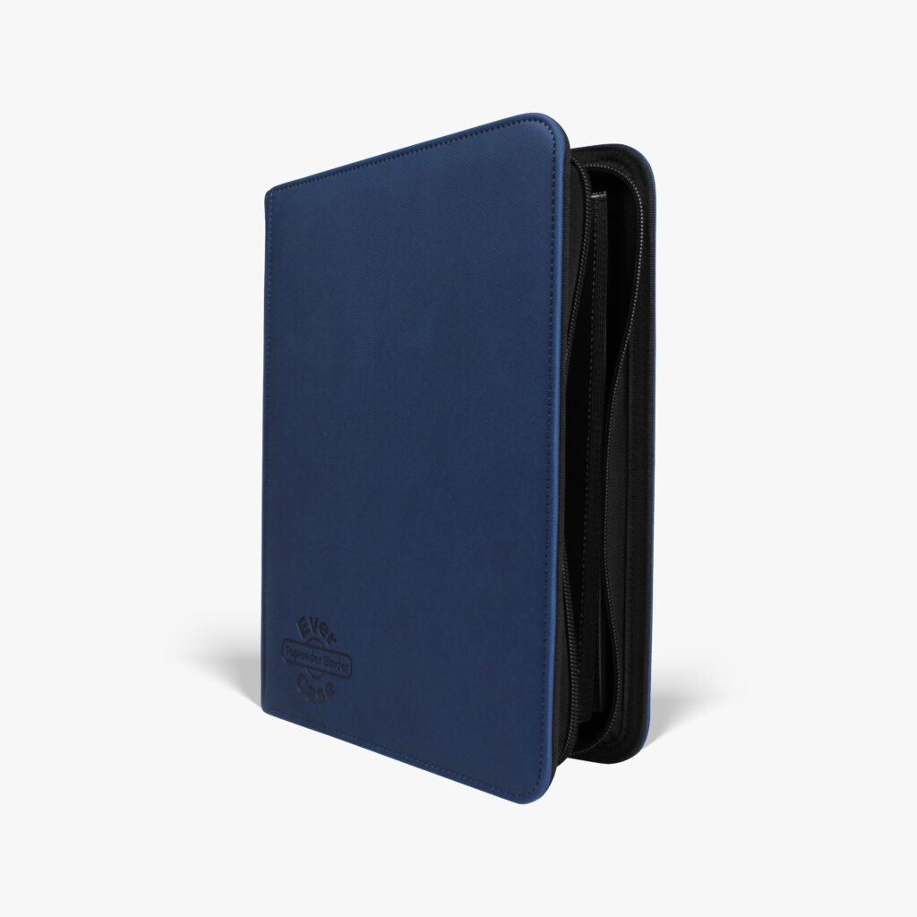 EverCase Toploader Mappe - 4-lommer / 96 stk - Blå