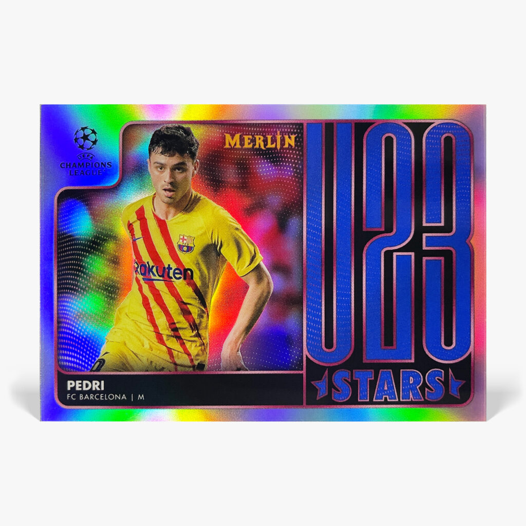 2021-22 Topps Merlin UCC - U23 Stars - Pedri