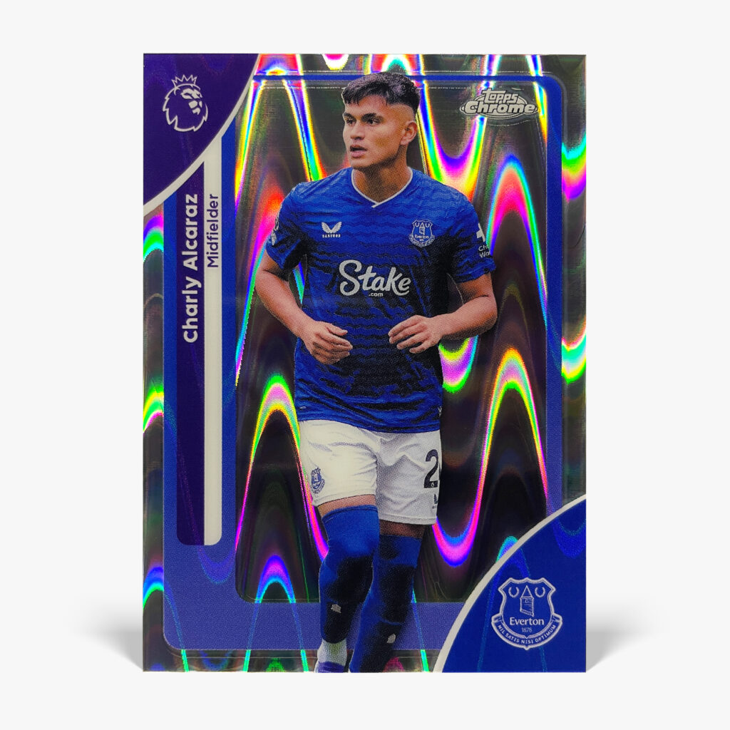 2025-26 Topps Chrome Premier League - RayWave - Charly Alcaraz