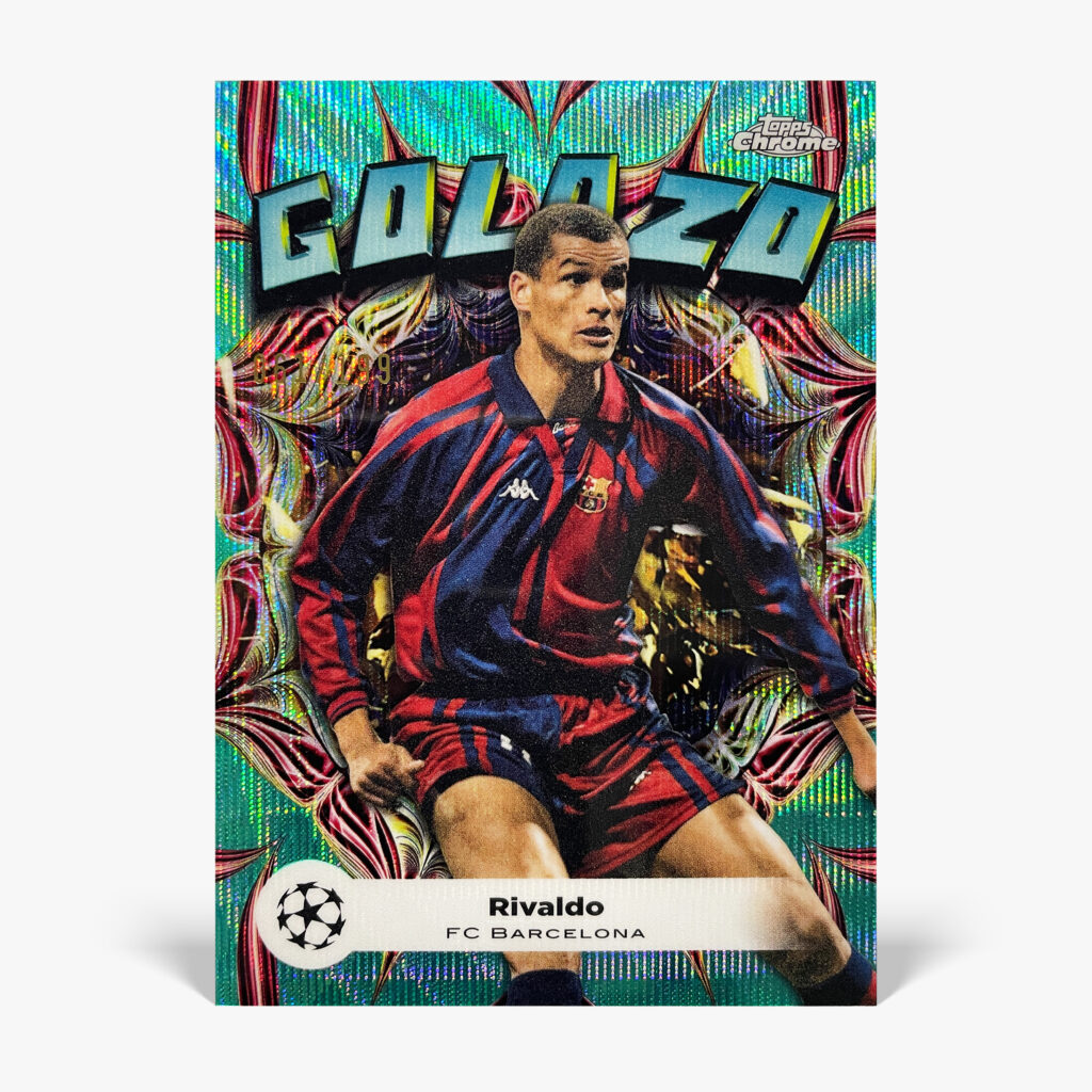 2023-24 Topps Chrome UCC - Golazo - Rivaldo /199