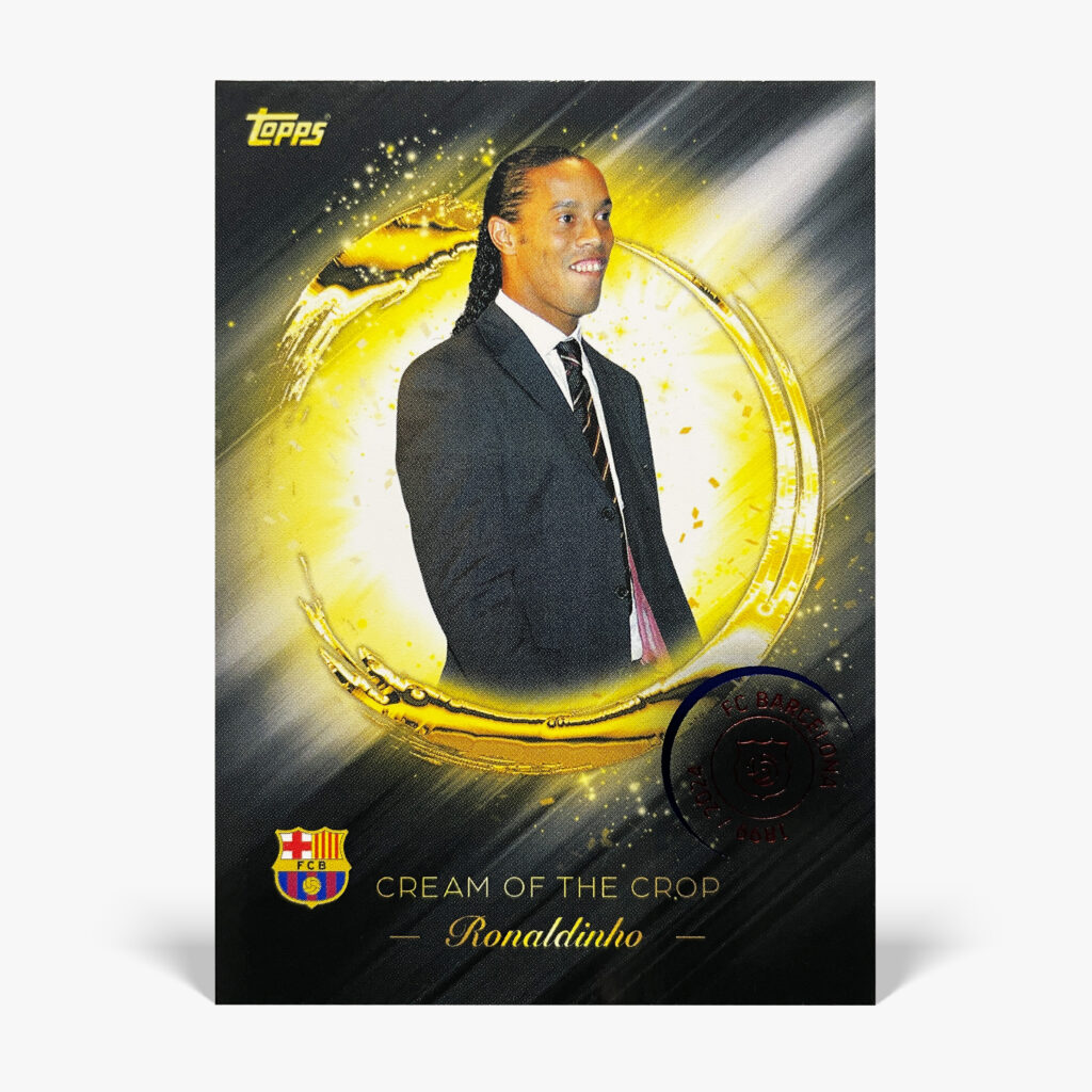 2025 Topps FC Barcelona 125th Anniversary - Cream of the Crop - Ronaldinho