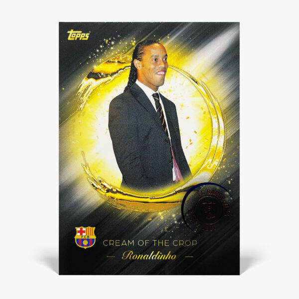 2025 Topps FC Barcelona 125th Anniversary - Cream of the Crop - Ronaldinho