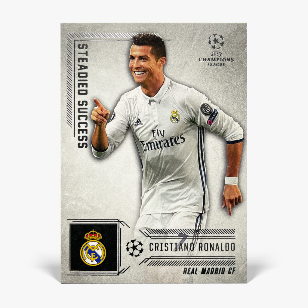 2016-17 Topps UCL Showcase - Steadied Success - Cristiano Ronaldo