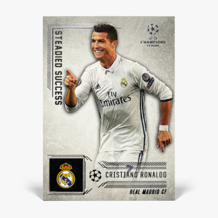 2016-17 Topps UCL Showcase - Steadied Success - Cristiano Ronaldo