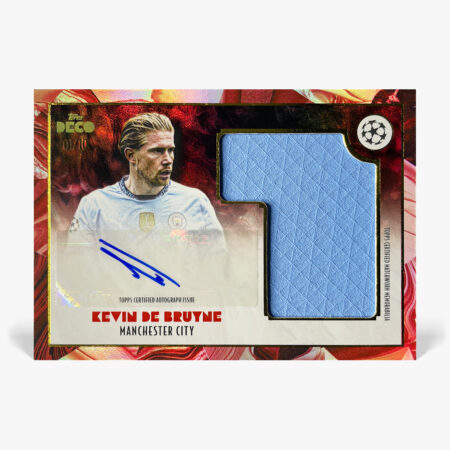 2024-25 Topps Deco UCC - Antiquity - Kevin De Bruyne Autograf Relic /10