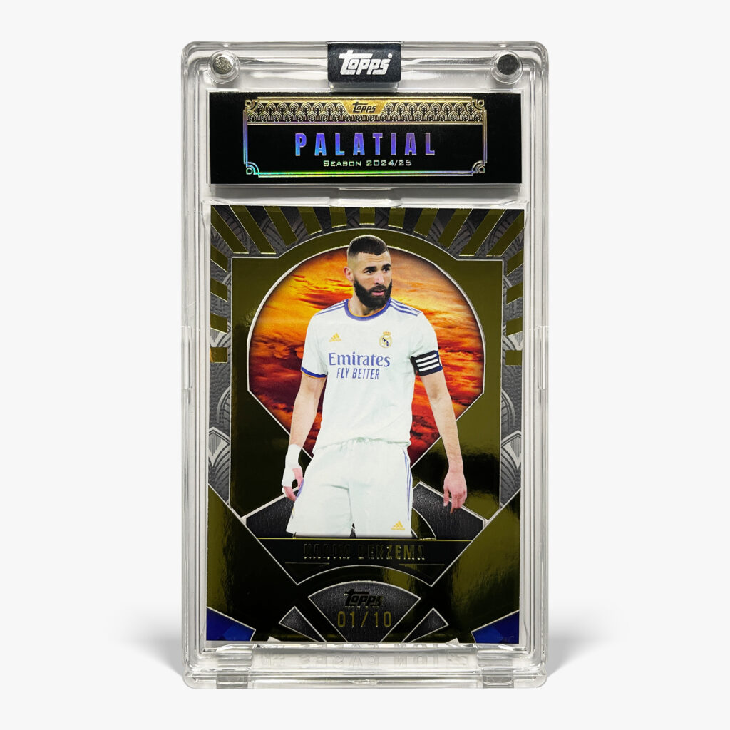 2024-25 Topps Palatial Real Madrid - Palatial Prestige - Karim Benzema /10