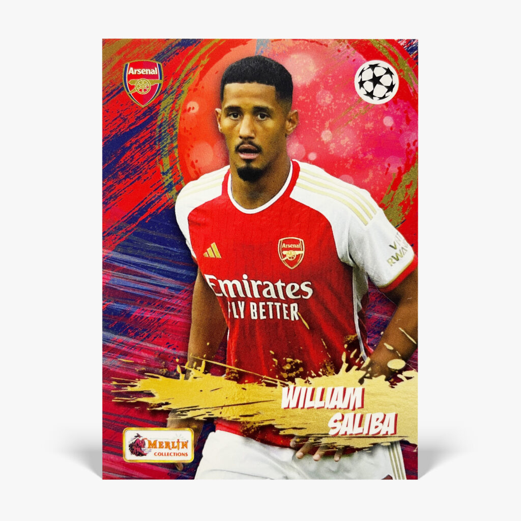 2023-24 Topps Merlin Heritage UCC - Fan Favourites - William Saliba
