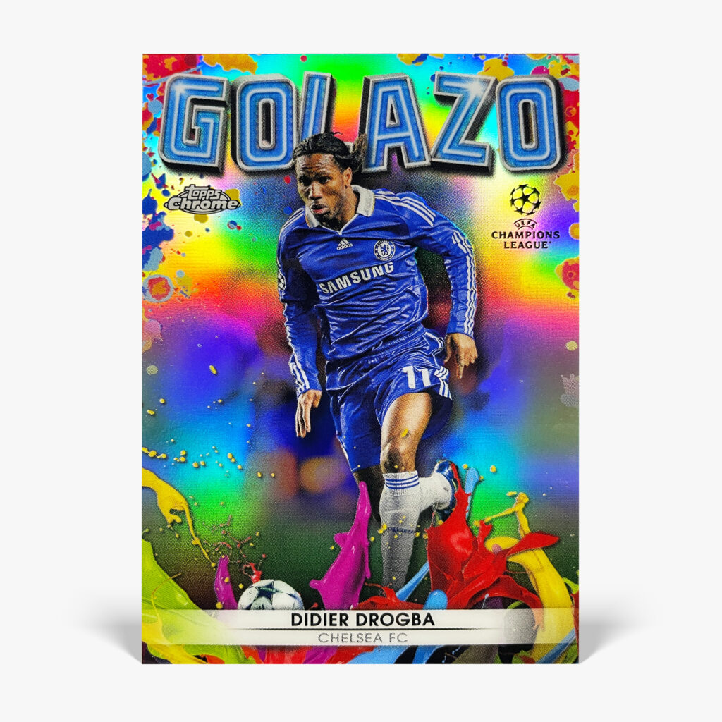 2021-22 Topps Chrome UCL - Golazo - Didier Drogba