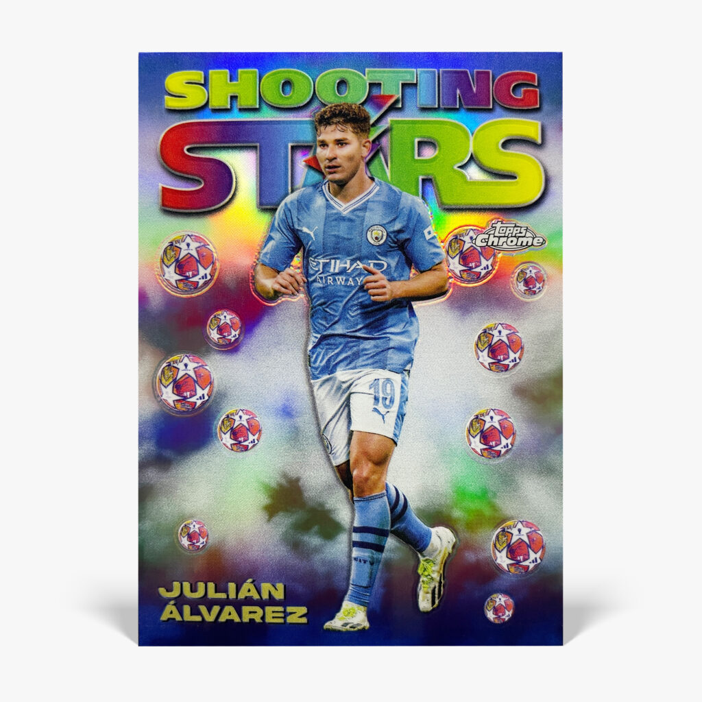 2023-24 Topps Chrome UCC - Shooting Stars - Julián Álvarez