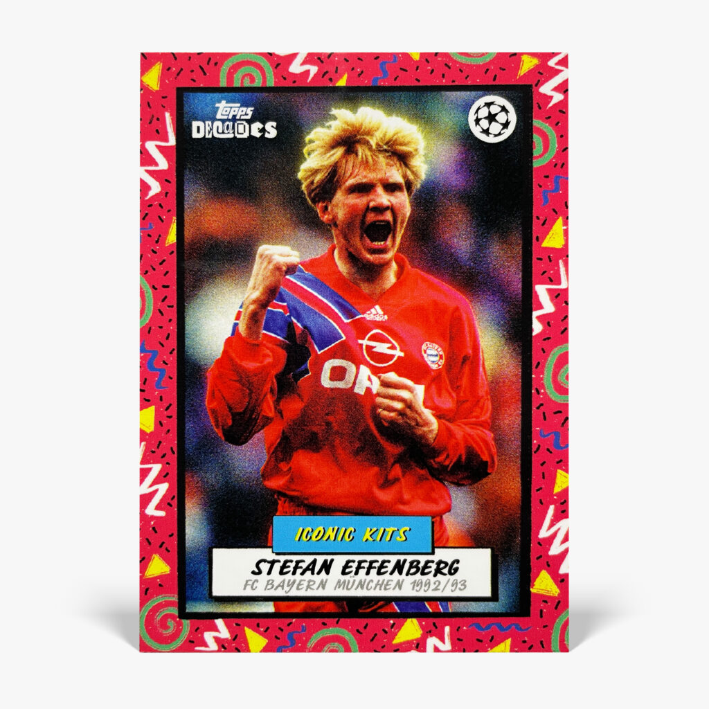 2025 Topps Decades UCC - Iconic Kits - Stefan Effenberg