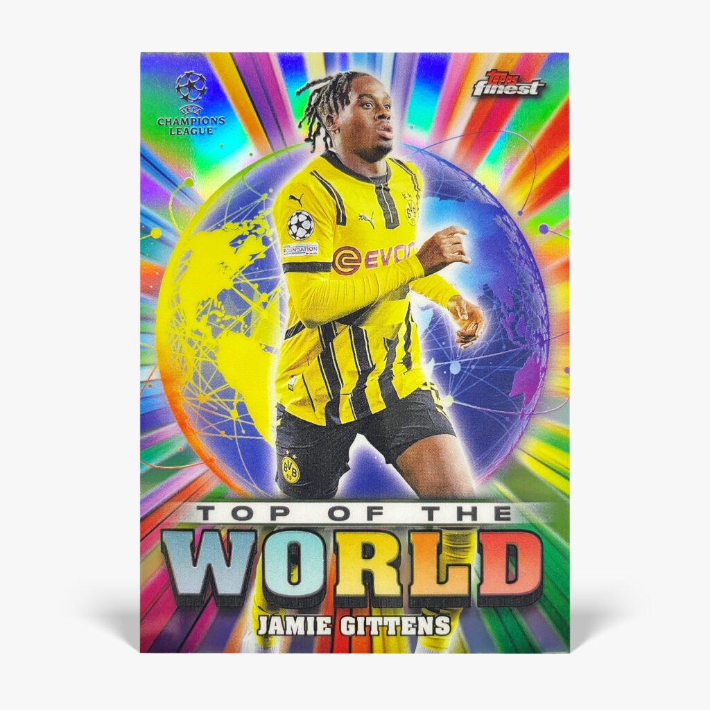2024-25 Topps Finest UCC - Top of the World - Jamie Gittens