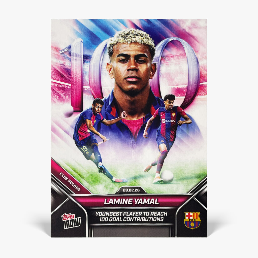 2026 Topps Now FC Barcelona - Lamine Yamal #5