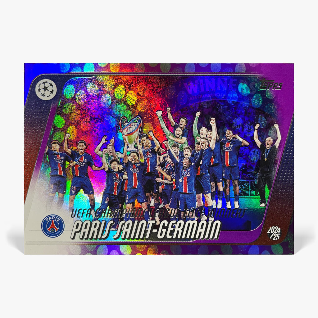 2025-26 Topps UCC - UCL Title Winners (Spring Egg Parallel) - PSG