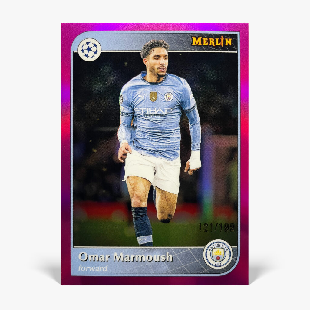 2024-25 Topps Merlin UCC - Omar Marmoush /199