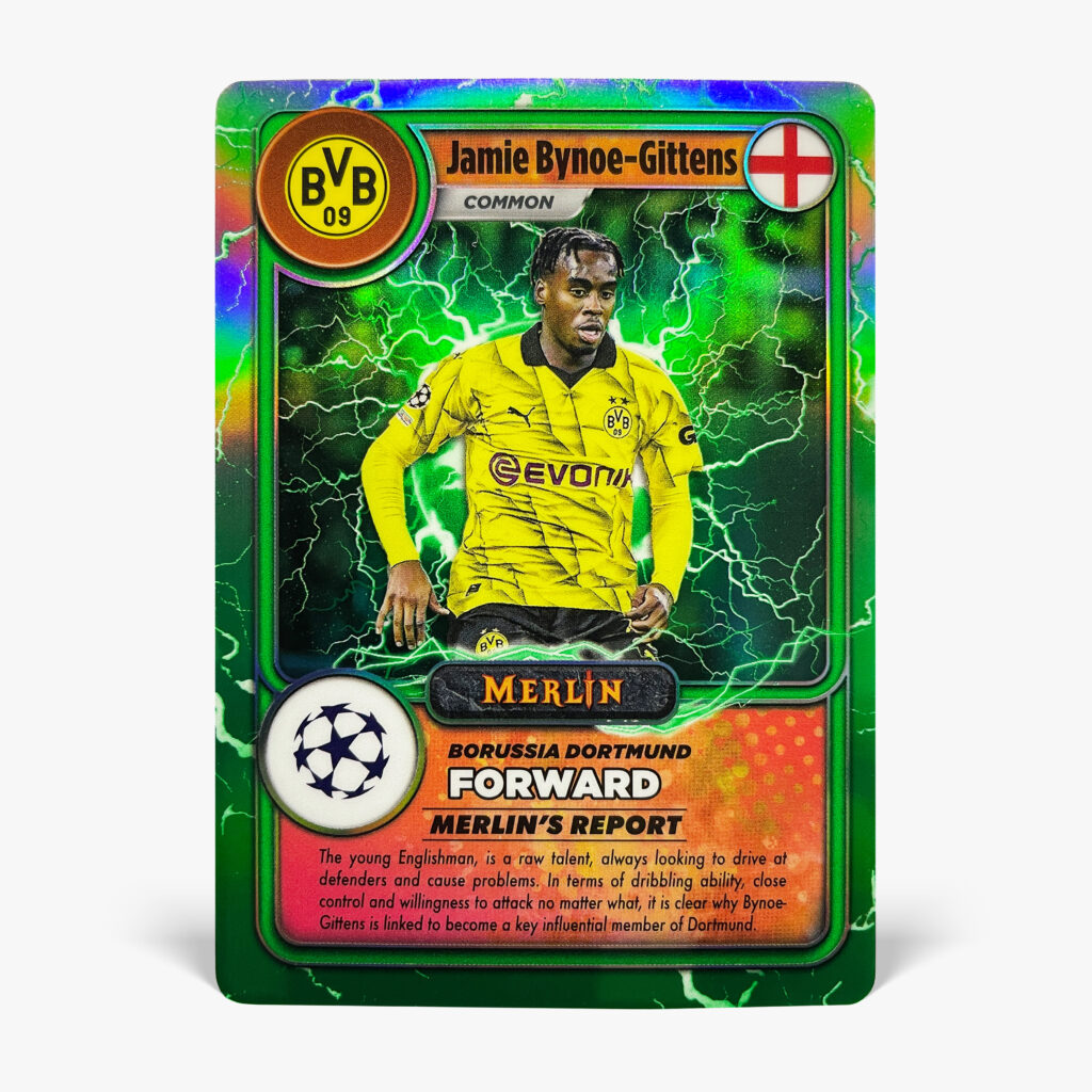 2023-24 Topps Merlin UCC - Merlin Gamers - Jamie Bynoe-Gittens